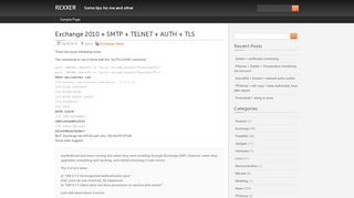 
                            7. Exchange 2010 + SMTP + TELNET + AUTH + TLS | …