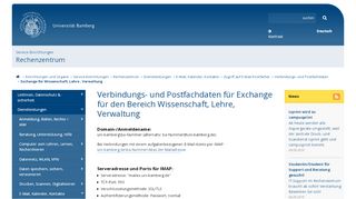 
                            4. Exchange für Wissenschaft, Lehre , Verwaltung - Uni Bamberg