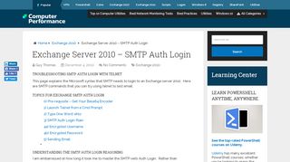 
                            1. Exchange Server 2010 – SMTP Auth Login