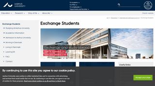 
                            1. Exchange Students - Aarhus University