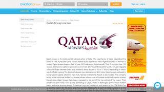 
                            5. Exciting career in aviation with Qatar Airways | AviationCV.com
