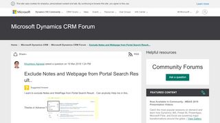 
                            4. Exclude Notes and Webpage from Portal Search Result.. - Microsoft ...