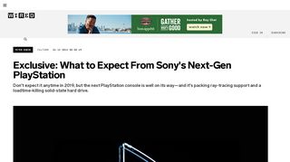 
                            7. Exclusive: What to Expect From Sony's Next-Gen PlayStation | WIRED