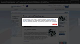 
                            5. Executive Club News - British Airways