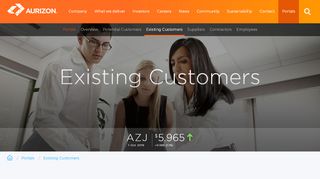 
                            4. Existing Customers - Portals | Aurizon