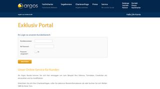 
                            2. Exklusiv Portal | Argos Yachtcharter