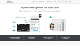 
                            4. Expense Management For Corporate's Sales Team - Happay