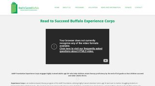 
                            6. Experience Corps - Read To Succeed