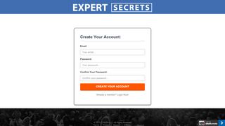 
                            7. Expert Secrets - Login - Expert Secrets Book