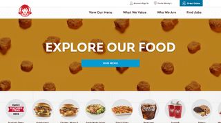 
                            3. Explore Our Food | Wendy's