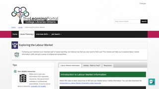 
                            6. Exploring the Labour Market - Career - The Learning Portal at Ontario ...
