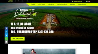 
                            6. Expoforest Expoforest 2018 - Feira Florestal Brasileira ...