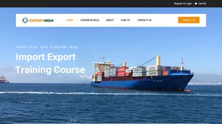 
                            5. Export India – Teaching how to export from India to the world