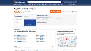 
                            2. ExportersIndia Reviews - 172 Reviews of Exportersindia.com ...