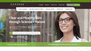 
                            5. Exposed Skin Care - Best Acne Treatment Combining Science & Nature