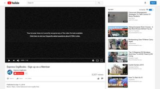 
                            8. Express DigiBooks - Sign up as a Member - YouTube