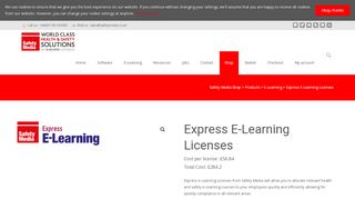 
                            6. Express e-Learning Licenses - Safety Media Shop