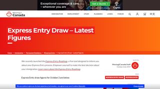 
                            3. Express Entry Draw - Latest Figures 2019 | Moving2Canada
