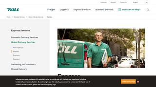 
                            8. Express | Toll Group – Providing Global Logistics