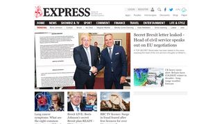 
                            1. express.co.uk - Latest UK and World News, Sport and Comment