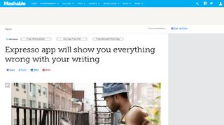 
                            4. Expresso app will show you everything wrong with your writing
