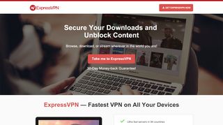 
                            4. ExpressVPN: Access blocked content and your favorite sites