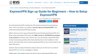 
                            2. ExpressVPN Sign up Guide for Beginners – How to Setup ...