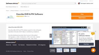 
                            9. Exscribe EHR & PM Software | 2019 Reviews, Free Demo & Pricing