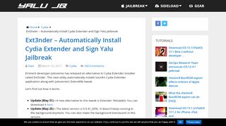 
                            9. Ext3nder - Automatically Install Cydia Extender and Sign ...