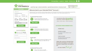 
                            1. Extended Perks Account - Extended Stay America