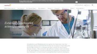 
                            1. Externally Sponsored Scientific Research - AstraZeneca