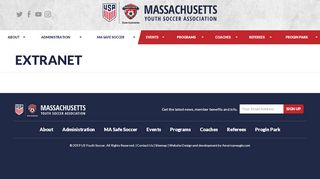 
                            3. Extranet | Massachusetts Youth Soccer Association