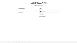 
                            6. Extranet - Volkswagen Group Services GmbH :: Login