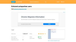
                            5. Extranet.aviapartner.aero: Login - Easy Counter
