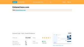 
                            5. Extranet.kavo.com: Extranet Login - KaVo. Dental Excellence.