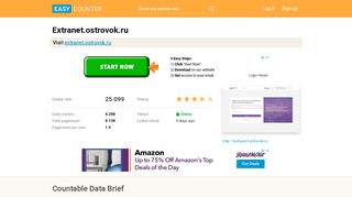 
                            1. Extranet.ostrovok.ru: Extranet.Ostrovok.ru - Easy Counter