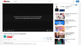 
                            2. EXTRATUTORIAL Certificato AlloggiatiWeb - YouTube