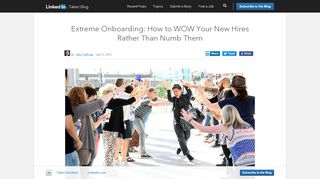 
                            6. Extreme Onboarding: How to WOW Your New Hires Rather ...