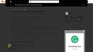 
                            8. Extremely low FPS in portal 2, everything else runs great : Steam ...