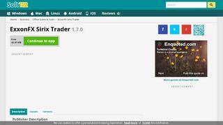 
                            4. ExxonFX Sirix Trader 1.7.0 Free Download