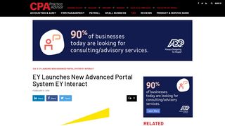 
                            7. EY Launches New Advanced Portal System EY Interact