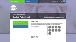 
                            8. Eyefinity Patient Portal - ECPU