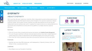 
                            9. Eyefinity | VSP Global