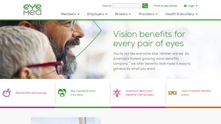 
                            2. EyeMed Vision Benefits