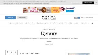 
                            8. Eyewire - Scientific American
