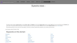 
                            5. Eyewire.news - freekeyworddifficultytool.com