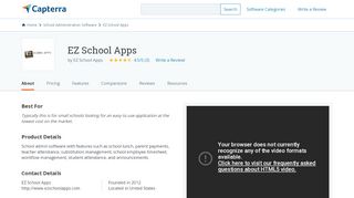 
                            6. EZ School Apps Reviews and Pricing - 2019 - Capterra