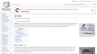 
                            2. EZ TAG - Wikipedia