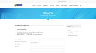 
                            4. EzakatPAY | Bayar Zakat Secara ONLINE - Lembaga Zakat Selangor