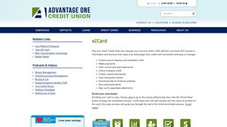 
                            6. eZCard - Advantage One